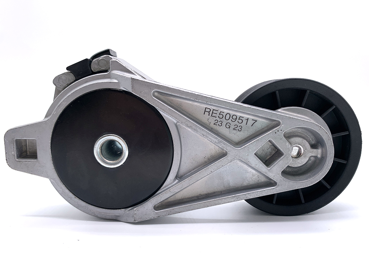 JOHN DEERE RE509517 RE520217 DAYCO89942 TENSIONER PULLEY JOHN DEERE 244J PAYLOADER ALL YEARS 329D SKID LOADER BELT TENSIONER PULLEY