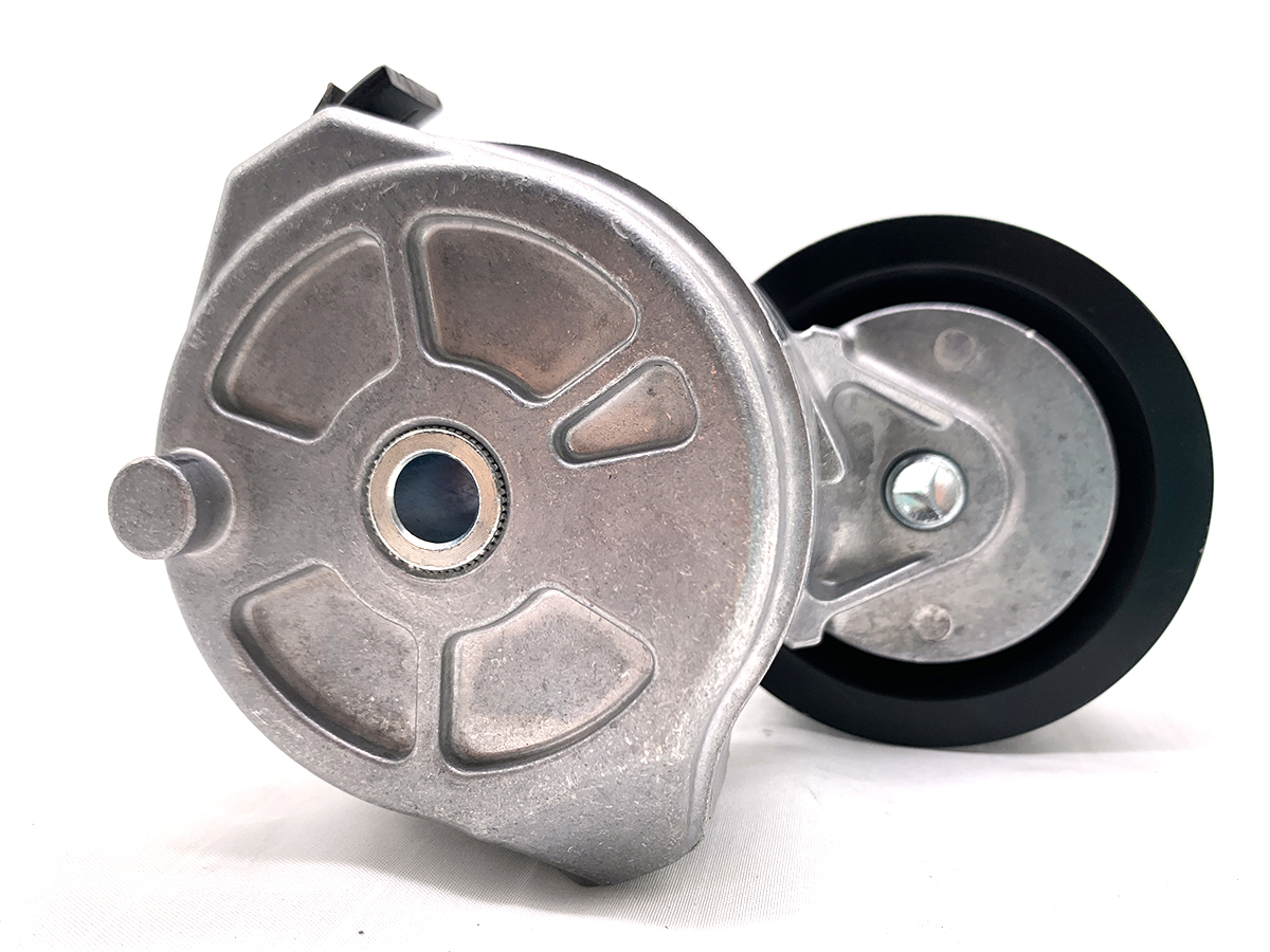 MERCEDES-BENZ 457 200 1970 460 200 0570 APV1096 TENSIONER PULLEY MERCEDES-BENZ AXOR 1835 LS 01.2002 - 10.2004 TRUCK TRACTOR 260 354 11967 BELT TENSIONER PULLEY