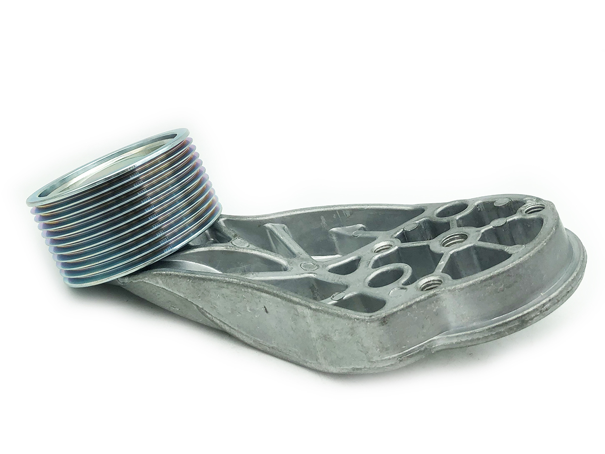 VOLVO 20521447 21153968 APV2384 TENSIONER PULLEY VOLVO BUS 9/11/12/13 (D/DH ENGINE) B 13 R BELT TENSIONER PULLEY