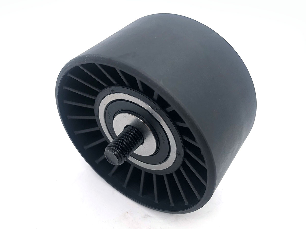 MERCEDES-BENZ 000 550 0433 T36509 TENSIONER PULLEY MERCEDES-BENZ ACTROS/ANTOCS/AXOR OM 457 LA, OM 906 LA BELT TENSIONER PULLEY